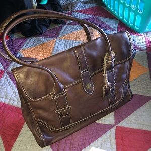 Frye Purse - Brown Leather